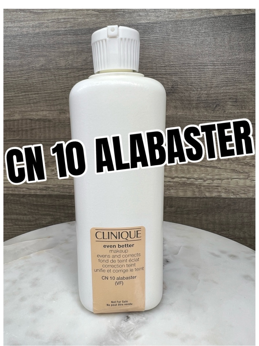 Clinique Even Better Makeup Evens and Corrects Foundation CN 10 Alabaster -NEW